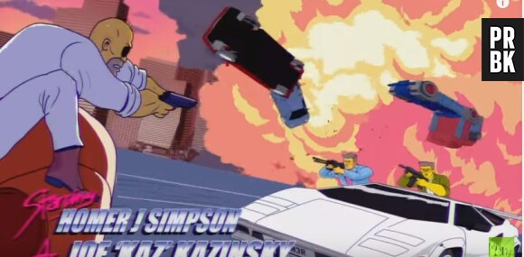 Les Simpson, saison 27 : un générique qui fait référence aux années 80
