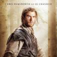 Le Chasseur et la reine des glaces : Chris Hemsworth sur une affiche du film