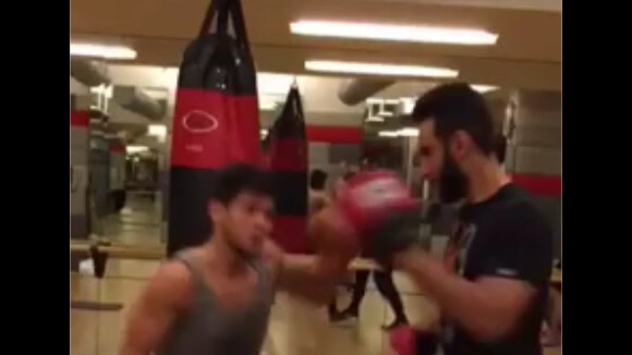 Rayane Bensetti et La Fouine en mode Rocky : combat de boxe sur Facebook