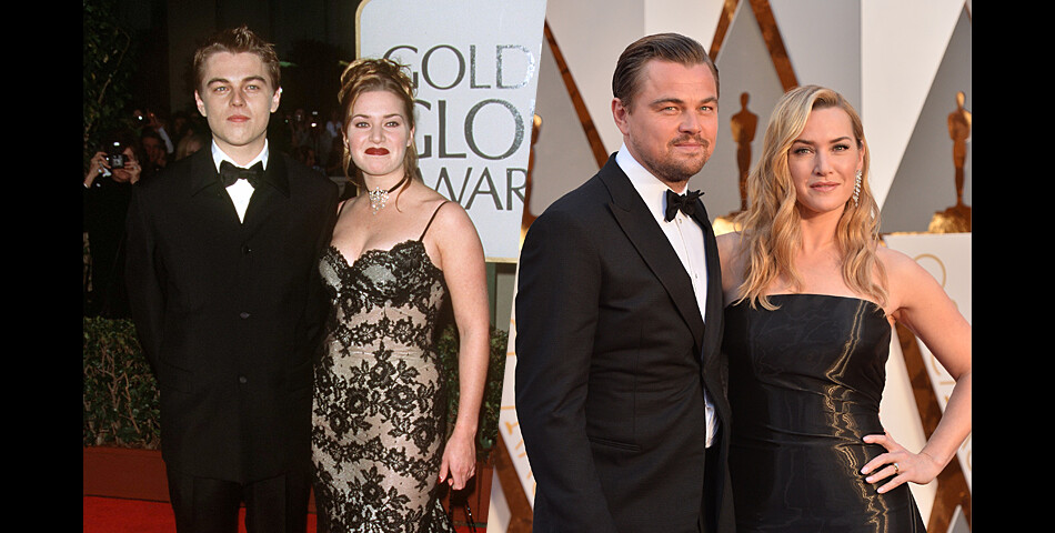 Leonardo DiCaprio et Kate Winslet en 1998 et 2016 : l&#039;avant/après