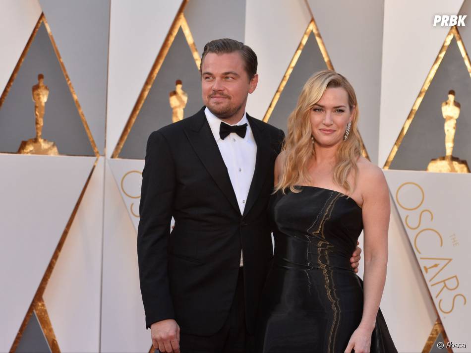 Leonardo DiCaprio et Kate Winslet prennent la pose sur le ...