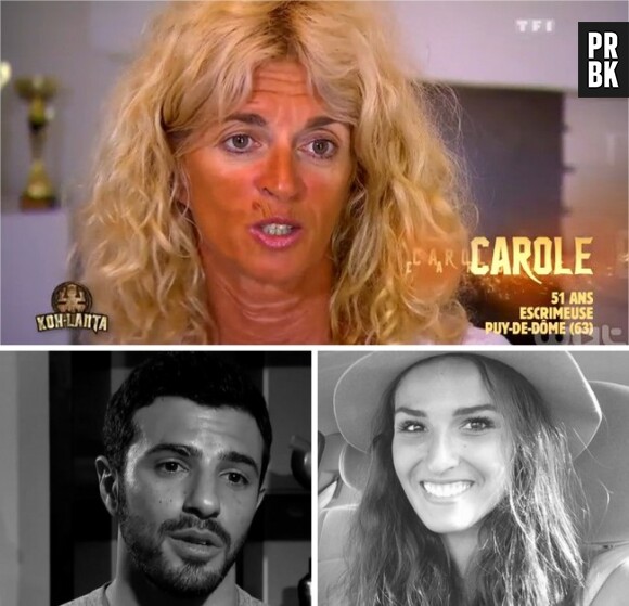 Carole éliminée de Koh Lanta 2016, critique Romain et Cassandre