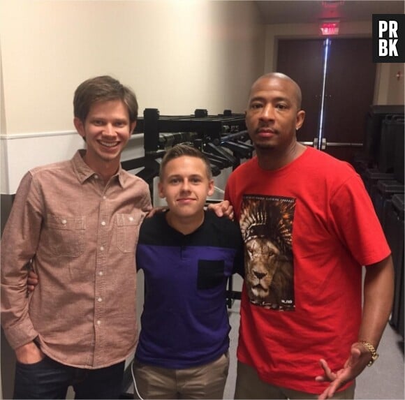 Les Frères Scott : Lee Norris, Jackson Brundage et Antwon Tanner  à une convention dédiée à la série le week-end du 13 mars 2016