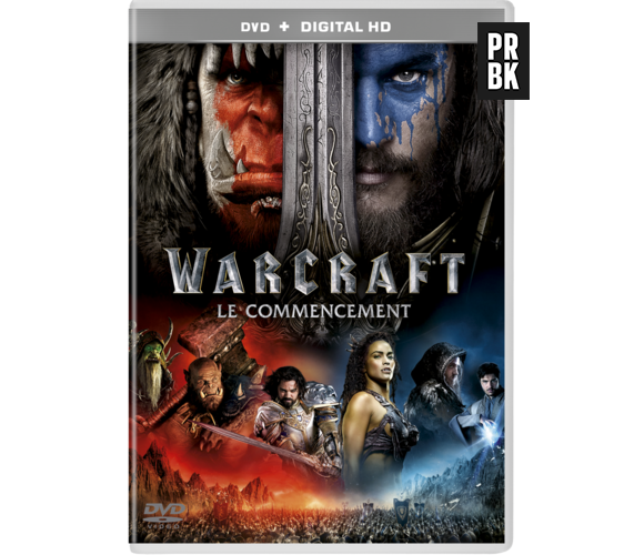 Warcraft le commencement en DVD et Blu-Ray.