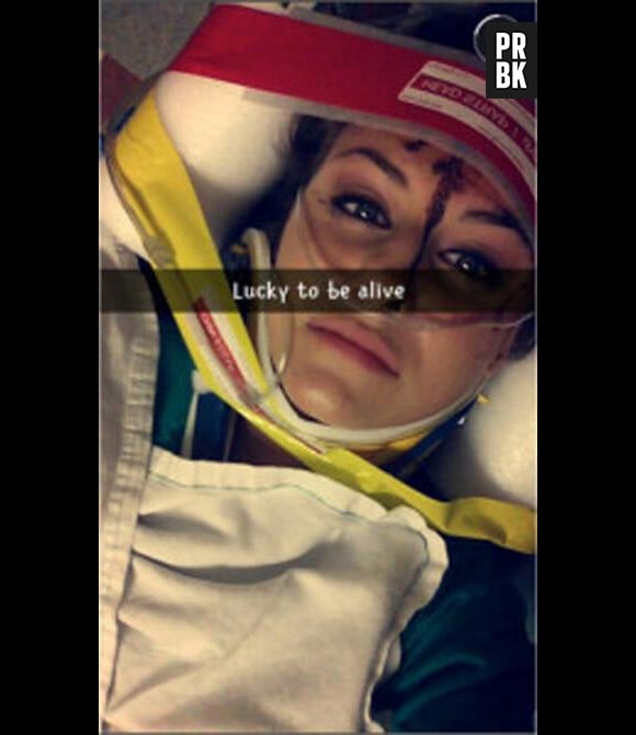 La conductrice a causé l'accident à cause de Snapchat