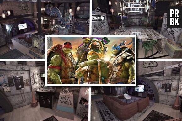 Ninja Turtles 2 : Paramount et AirBnb ouvrent un loft façon QG des tortues