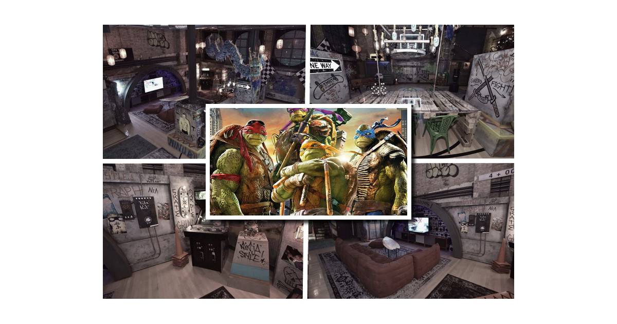 Ninja Turtles 2 l'incroyable QG des tortues à louer sur