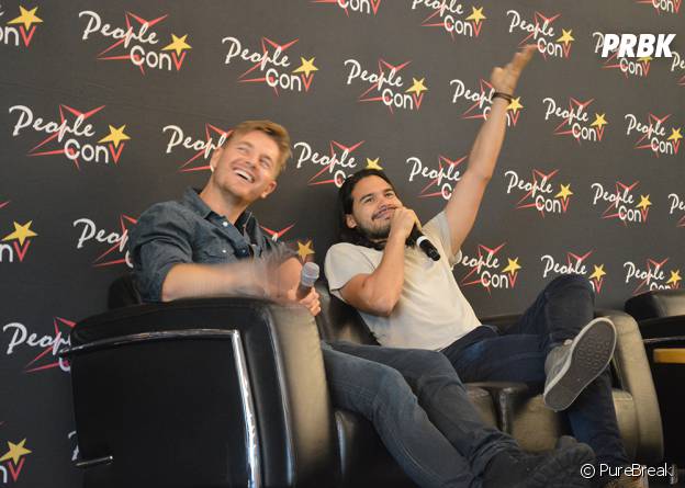 Rick Cosnett et Carlos Valdes mettent l'ambiance à la convention Super Heroes Con 2 le 11 juin 2016
