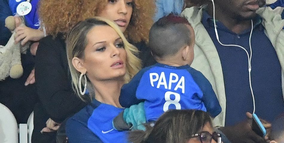 Ludivine Payet dans les tribunes pour soutenir son homme Dimitri Payet