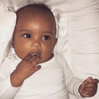 Kim Kardashian dévoile une photo inédite de son fils Saint West ?