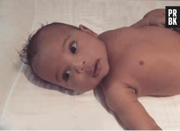 Kim Kardashian fière de son fils Saint West sur Instagram