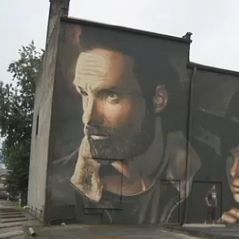 The Walking Dead 💀 : une fresque géante aux Etats-Unis en hommage au papa des zombies