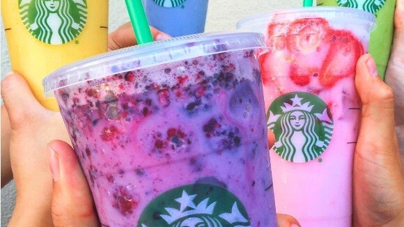 Starbucks dévoile le secret de ses nouvelles boissons colorées, yummy 🍹