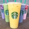 Starbucks lance des boissons aux couleurs de l'arc-en-ciel