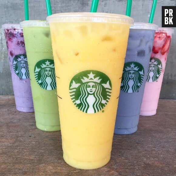 Starbucks lance des boissons aux couleurs de l'arc-en-ciel