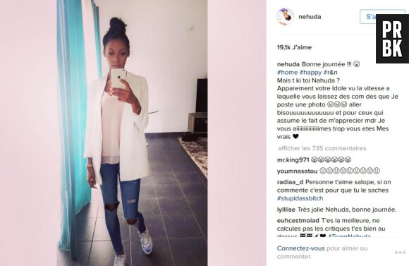 Nehuda (Les Anges 8) répond aux critiques sur Instagram... et supprime son message !