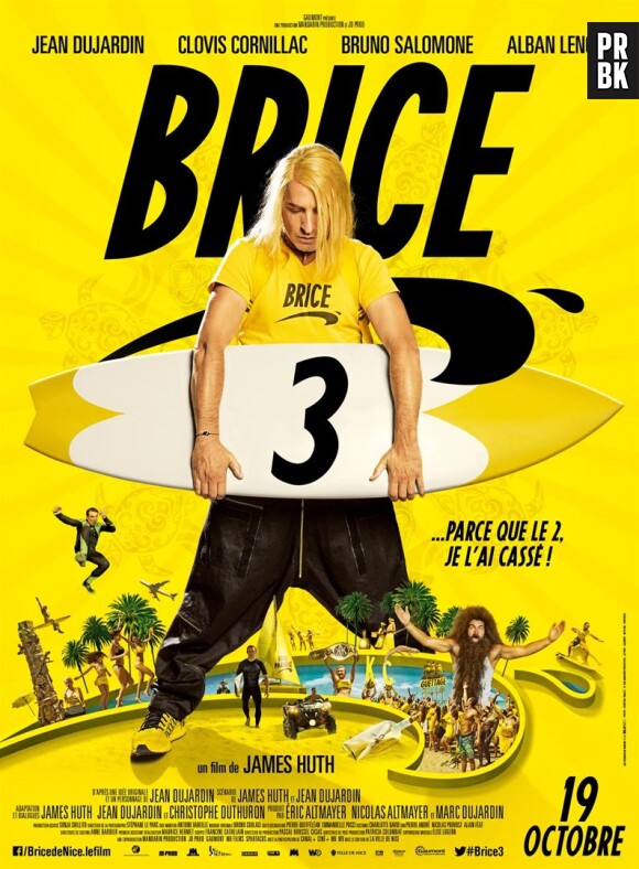 Brice 3 : affiche du film.