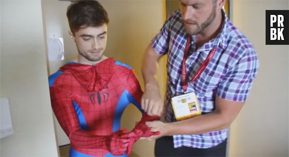 Daniel Radcliffe fan de Spider-Man et des films de super-héros