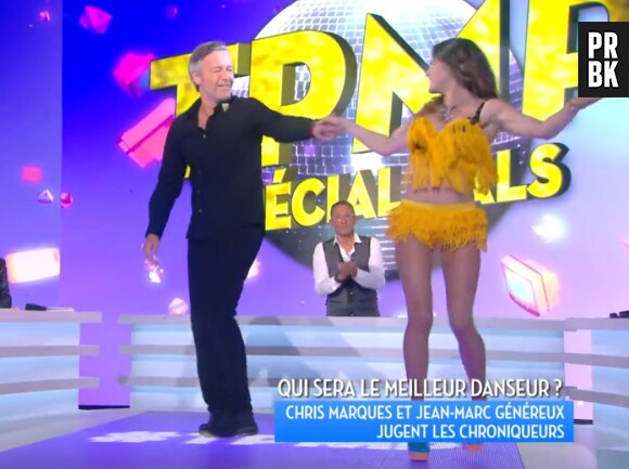 Capucine Anav, très sexy dans sa danse endiablée avec Jean-Michel Maire dans TPMP.