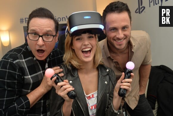 Jean-Marc Généreux, Camille Lou et Christian Millette sont fans du PlayStation VR !