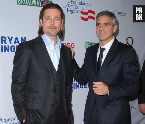 George Clooney aurait conseillé à son ami Brad Pitt de sortir avec "la plus belle femme célibataire d'Hollywood".