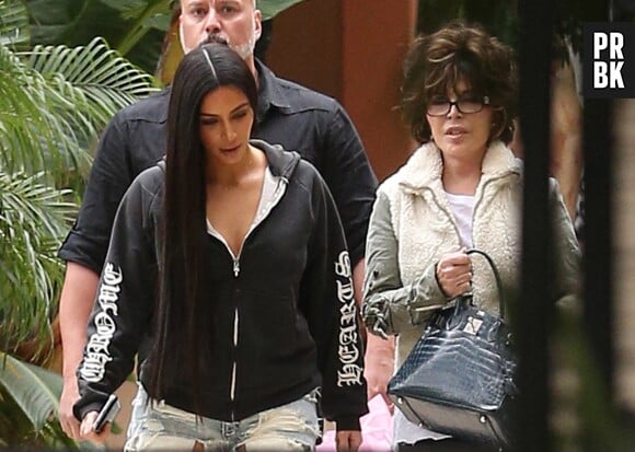 Kim Kardashian s'est rendue à l'hôtel Bel-Air pour une réunion.