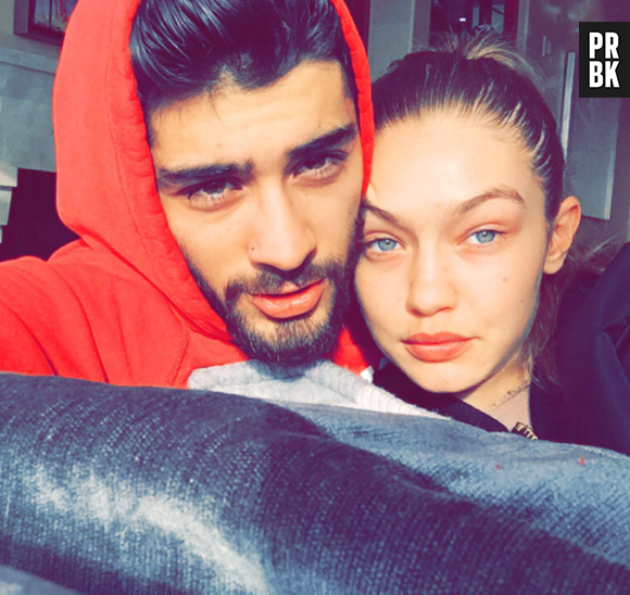 Gigi Hadid sans maquillage : elle s'affiche avec son amoureux Zayn Malik sur Snapchat.