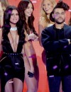 Selena Gomez et The Weeknd, l'ex de Bella Hadid, lors du défilé Victoria's Secret en 2015.