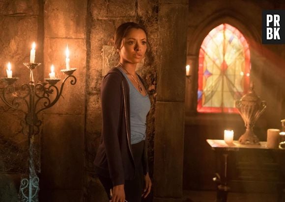 The Vampire Diaries saison 8 : Bonnie (Kat Graham) sur une photo de l'épisode 10