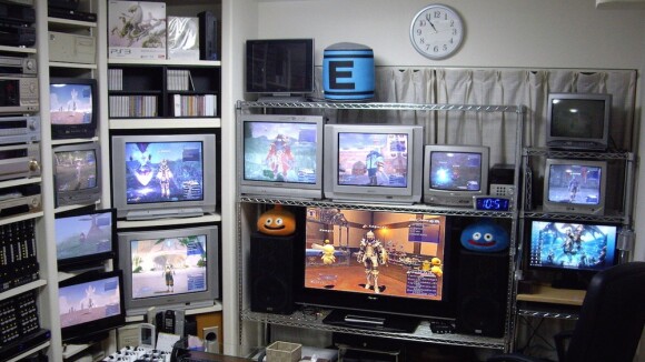 Insolite : une maison emménagée sur mesure pour une collection de jeux vidéo !