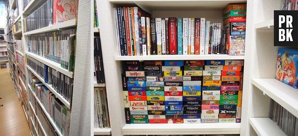 Une maison sur mesure pour une immense collection de jeux vidéo.