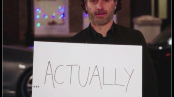 Love Actually : Andrew Lincoln et ses pancartes de retour dans le premier teaser