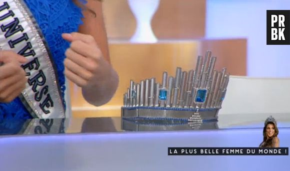 Iris Mittenaere (Miss Univers 2016) : sa réponse à double sens provoque un fou rire général dans C à vous !