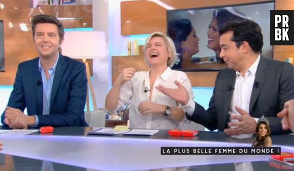 Iris Mittenaere (Miss Univers 2016) : sa réponse à double sens provoque un fou rire général dans C à vous !