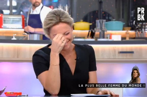 Iris Mittenaere (Miss Univers 2016) : sa réponse à double sens provoque un fou rire général dans C à vous !