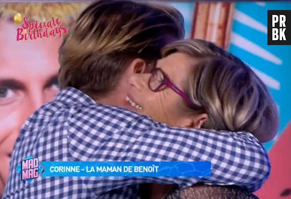 Benoît Dubois ému : il pleure en découvrant sa maman dans le Mad Mag pour son anniversaire !