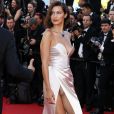 Bella Hadid montre sa culotte au Festival de Cannes le 17 mai 2017