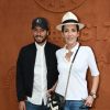 Cristina Cordula et son fils Enzo complices à Roland-Garros le 30 mai 2017