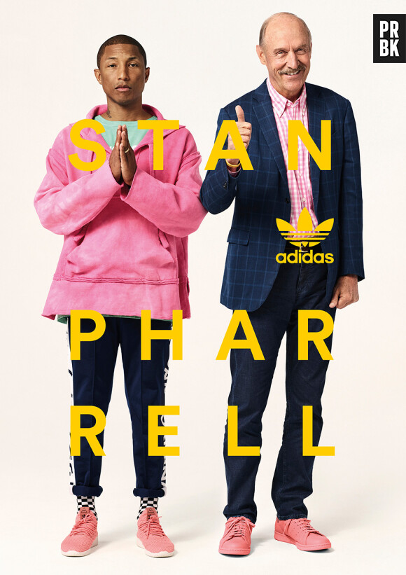 Adidas : Pharrell Williams et Stan Smith s'associent pour une nouvelle collection