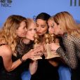 Les stars de Big Little Lies, grande gagnante des Golden Globes 2018 le 7 janvier à Los Angeles