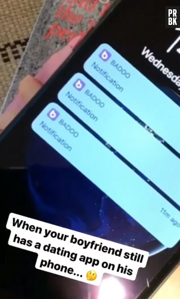 Bella Throne grille son mec sur une appli de rencontre et l'affiche sur Snapchat