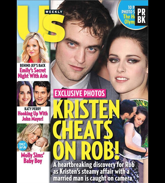 Kristen Stewart prise en pleine infidélité en juillet 2012