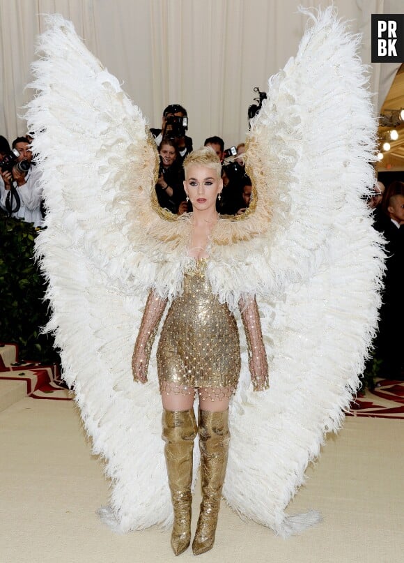 Katy Perry au MET Gala 2018 le 7 mai à New York