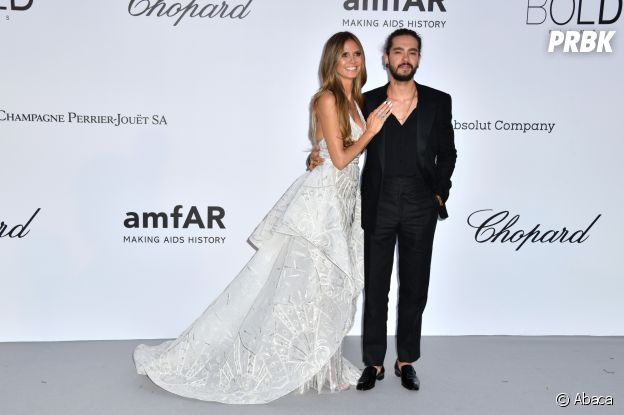 Heidi Klum et Tom Kaulitz (Tokio Hotel) au festival de Cannes : ils officialisent leur couple au gala de l'amfAR !