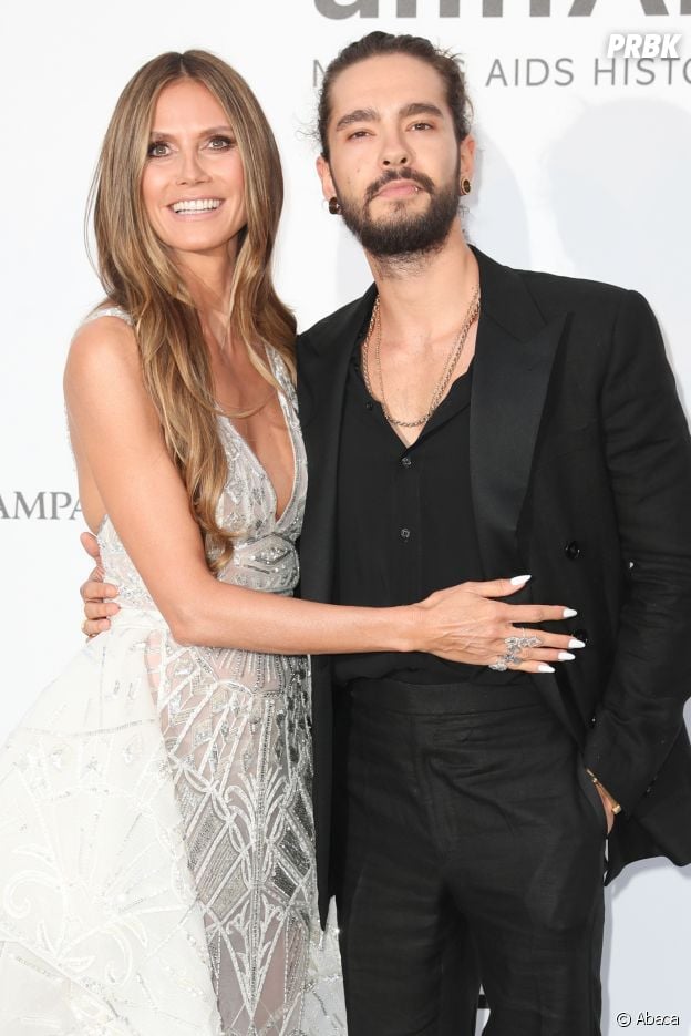 Heidi Klum et Tom Kaulitz (Tokio Hotel) au festival de Cannes : ils officialisent leur couple au gala de l'amfAR !