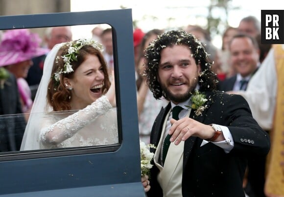 Ces couples formés sur le tournage d'un série : Rose Leslie et Kit Harington de Game of Thrones