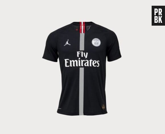 PSG x Jordan : le maillot noir (domicile) pour la Ligue des Champions