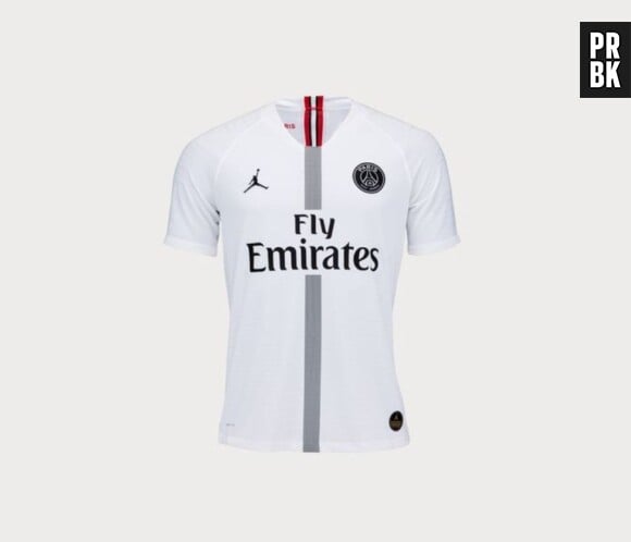 PSG x Jordan : le maillot extérieur, en blanc, pour la Champion's League