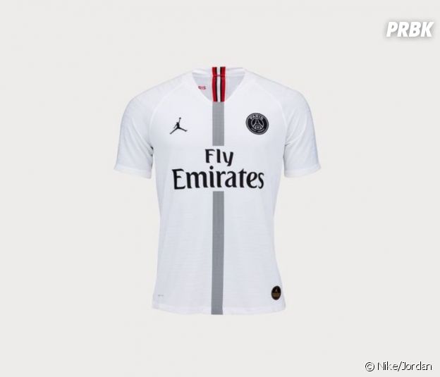 PSG x Jordan : le maillot extérieur, en blanc, pour la Champion's League
