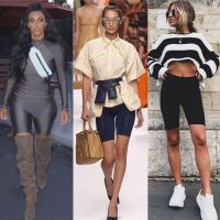 Kim Kardashian, Bella Hadid, Noholita... Le short cycliste, la nouvelle tendance chez les it girls